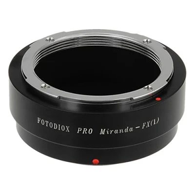 Abbildung von Fotodiox Pro Lens Mount Adapter Compatible with Miranda (Mir) Lenses on Fujifilm X Cameras