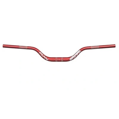 Abbildung von Funn Upturn Hochgelegener Mountainbike Lenker mit 31,8mm Klemmbreite und 785mm Breite, langlebiger leichter Legierungs Riser für MTB BMX, 75mm Erhöhung (Rot)