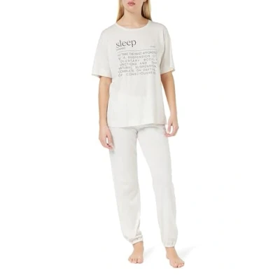 Abbildung von Triumph Damen Sets PK SSL 10 CO/MD Pajama Set, Grey Combination, 36