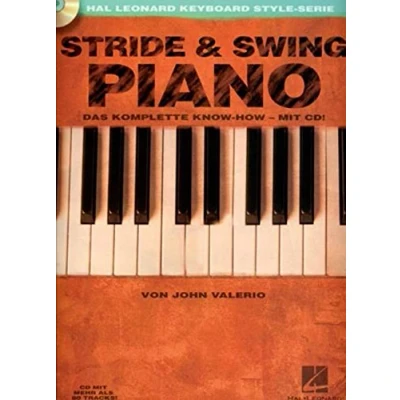 Abbildung von Stride &amp; Swing Piano. Klavier: Das komplette Know How mit CD. Klavier. Lehrbuch.