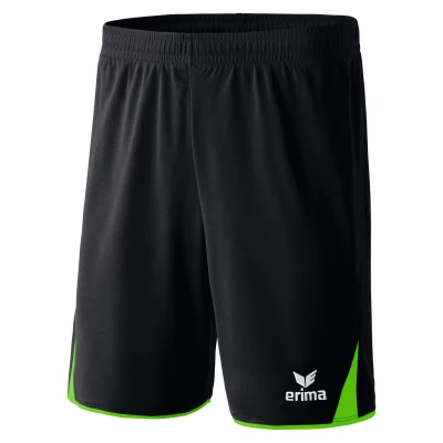 Abbildung von erima Kinder Shorts 5 Cubes, Schwarz/Green, 164, 615402