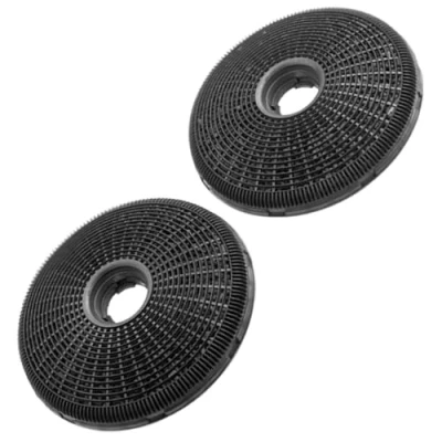 Abbildung von Electrolux AEG 9029798775 Kohlefilter Dunstabzugshaube ECFB02 charcoal filter round shape 2