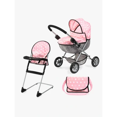 Abbildung von Bayer Design Puppenwagen Cosy Set, Soft Pink