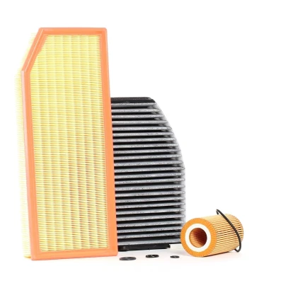 Abbildung von MAPCO 68887 Filter Satz Aktivkohlefilter dreiteilig MERCEDES BENZ: ML Klasse, C Klasse Limousine, Sportcoupe