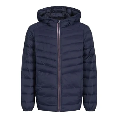 Abbildung von Jack &amp; Jones Junior Puffer Winterjacke, Herren, Größe: 140, Navy blazer