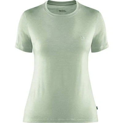 Abbildung von FJALLRAVEN Damen Abisko Wool Ss W Unterhemd, Mintgrün, M