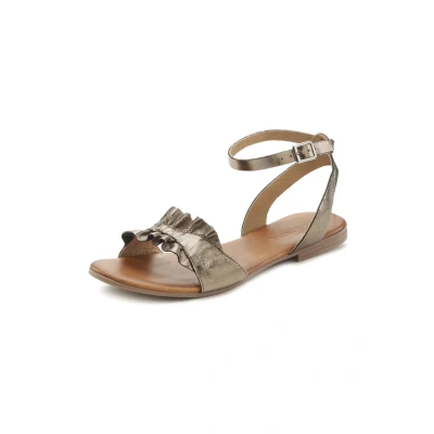 Abbildung von LASCANA Sommerschuh Sandale Sandalette, Sommerschuh, offener Schuh aus Leder