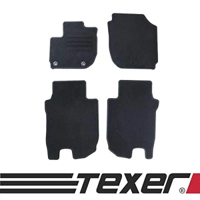 Abbildung von Car Mat Co TEXER Textil Fußmatten Passend für Honda HR V II Bj. 2015 Basic
