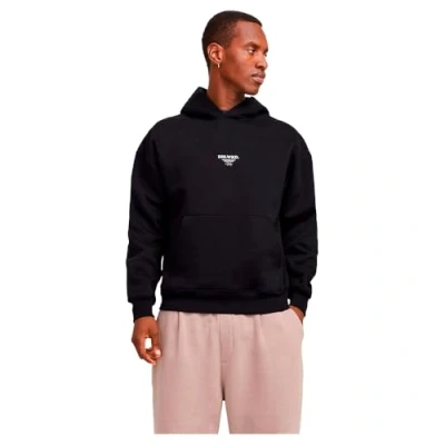 Abbildung von Jack &amp; Jones Jjeurban EDGE Studio HOOD Sweatshirt, Herren, Größe: Small, Black
