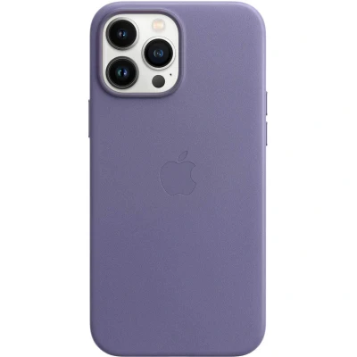 Abbildung von Apple MagSafe Leder Back Cover Lila iPhone 13 Pro Max