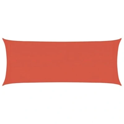Abbildung von vidaXL Sonnensegel Sonnenschutz Windschutz Sonnendach UV Schutz Sonnenschutzsegel Schattenspender Garten Terrasse Balkon 160g/m² Terrakottarot 2x4,5m HDPE