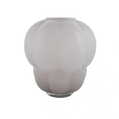 Abbildung von AYTM Vase Uva, Ø 32 cm, taubengrau, Glas, mundgeblasen