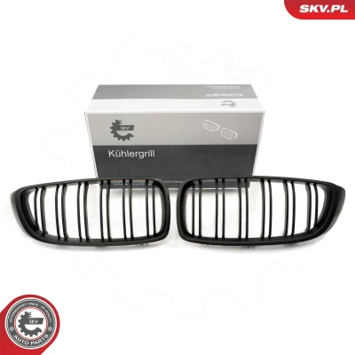 Abbildung von ESEN SKV 66SKV153 Kühlergrill schwarz matt BMW: 4 Gran Coupe, Cabrio, Coupe
