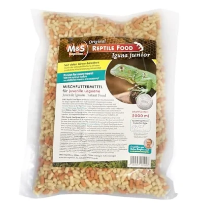 Abbildung von M&amp;S Reptilien Reptile Food Iguana Junior 2000 ml
