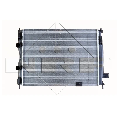 Abbildung von NRF 58539 Kühler, Motorkühlung Aluminium 590 452 34 Kühlrippen gelötet NISSAN: Qashqai / Qashqai+2 I