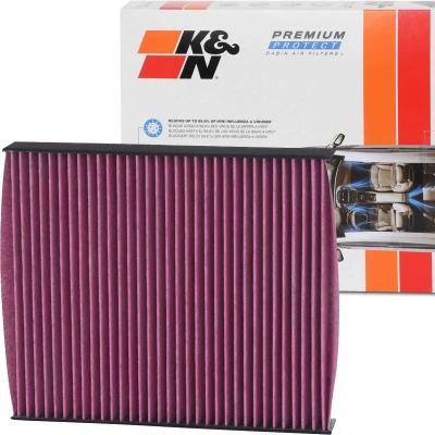 Abbildung von K&amp;N Filters DVF5052 Innenraumfilter Aktivkohlefilter 215 29 quadratisch TOYOTA: Corolla XII Kombi, Yaris IV, Schrägheck