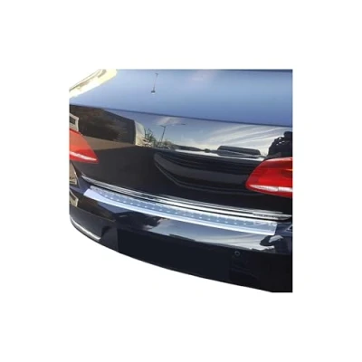 Abbildung von OMAC Ladekantenschutz Stoßstange kompatibel mit VW Passat B8 Stufenheck 2014 21 Edelstahl Chrom