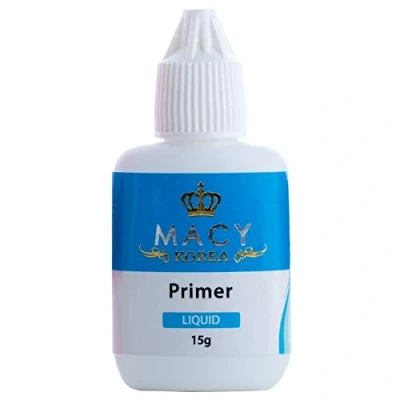 Abbildung von Macy Primer für Wimpernverlängerung, Entfetter zur Vorbehandlung von natürlichen Wimpern 4 Duftrichtungen [15g]