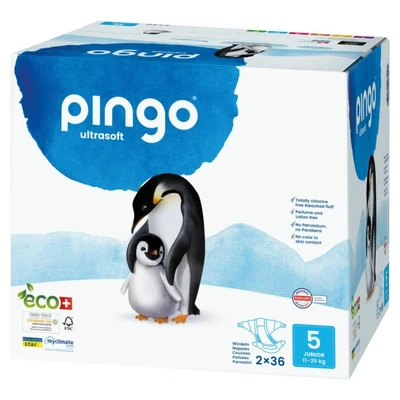 Abbildung von BIO Windeln Junior Jumbo 12 25 kg Pingui 72 St