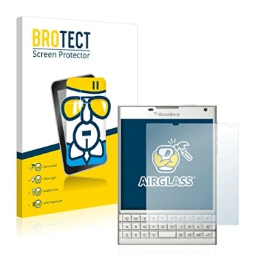 Abbildung von BROTECT Schutzglas für BlackBerry Passport Schutzfolie Panzer Folie Glas [Extrem Kratzfest 9H, Anti Fingerprint, Ultra Transparent]