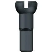 Abbildung von SAPIM SPAAK Nippel 14 Polyax 12 mm Schwarzes Messing (100 Stück)