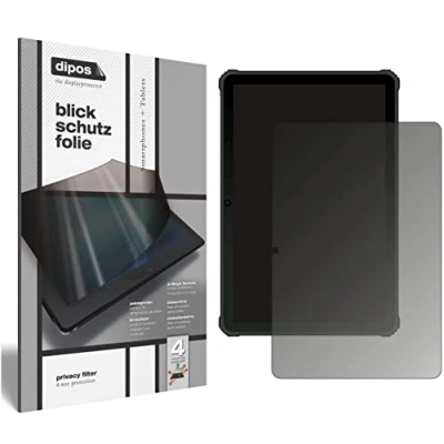 Abbildung von dipos I Sichtschutz Folie matt kompatibel mit Oukitel RT1 Blickschutzfolie Display Schutzfolie Privacy Filter