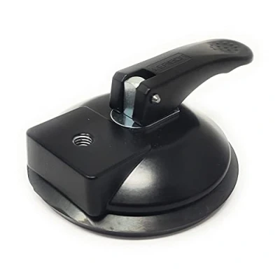 Abbildung von Bohle Veribor BO 600.92 Saughalter Saugnapf Mit Kipphebel Gewinde Halte und Fixierhilfe 90 mm Saugscheibe/Aus Aluminium (Mit 8 Gewinde)