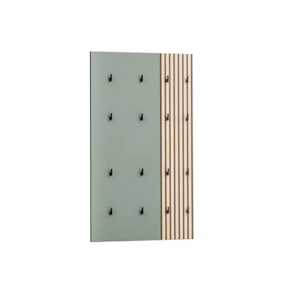 Abbildung von Schildmeyer Alexa Hakenpaneel Set 701956 Akustikpaneel Optik/Pistazie, 73,5 x 2,6 109 cm