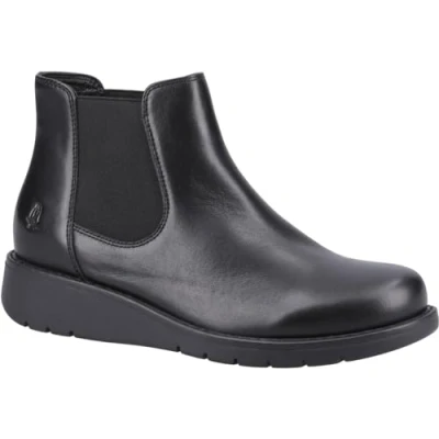 Abbildung von Hush Puppies Damen Leonie Stiefelette, Schwarz, 41 EU