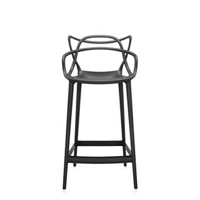 Abbildung von Kartell Masters Stool Hocker, Schwarz, H.65