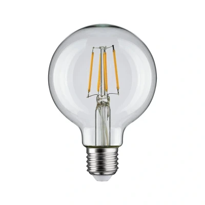 Abbildung von Paulmann 28954 LED Lampe Globe Filament G80 4,8W Klassik Leuchtmittel Klar 2700K Warmweiß E27
