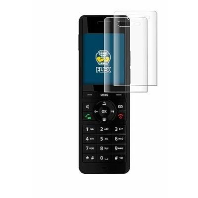 Abbildung von BROTECT 2 Stück Full Cover Schutzfolie für AVM Fritz!Fon X6 Black Screen Displayschutz Folie [3D Curved, Anti Fingerprint, Kristall Klar]