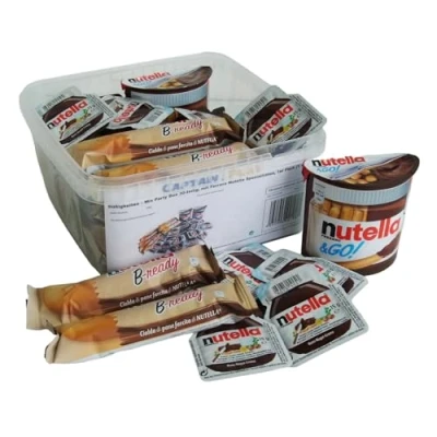 Abbildung von Süßigkeiten Mix Party Box 30 teilig, mit Ferrero Nutella Spezialitäten, 1er Pack (1 x 556g)
