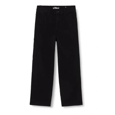 Abbildung von s.Oliver Baggy Loose FIT MID RISE / Straight Leg Jeans für Kinder, Größe: 170xBIG, Schwarz