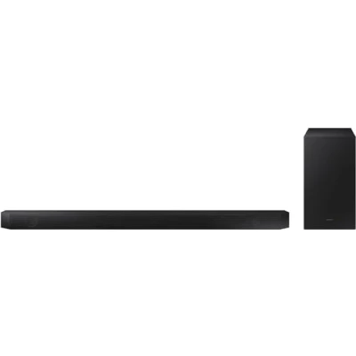 Abbildung von Samsung HW Q64B 3.1. Kanal Q Soundbar (Deutsches Modell), Dolby Atmos 3.1 und DTS Virtual:X, Symphony, Adaptive Sound Lite [2022], Schwarz