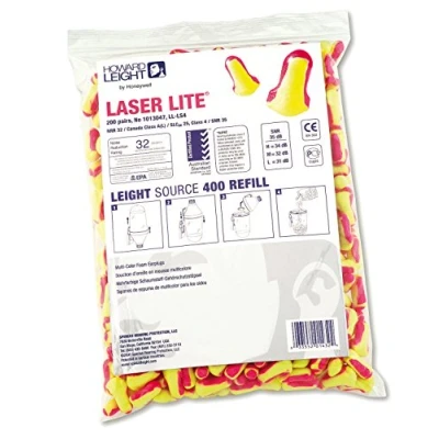 Abbildung von Honeywell Gehörschutzstöpsel Laser Lite EN 352 2 (SNR)=35 dB Nachfüllpack à 200 PA (1013047)