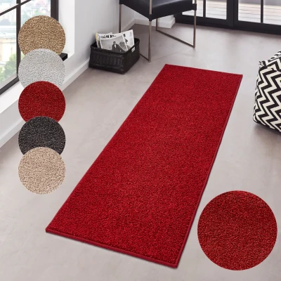 Abbildung von HANSE Home Läufer &quot;Pure 100&quot;, rechteckig, Kurzflor, Unifarben, Teppich, Modern, Wohnzimmer, Kinderzimmer, Flur