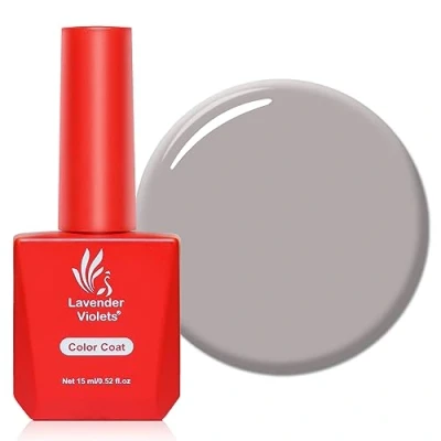 Abbildung von Lavender Violets 15ml Gel Nagellack UV LED Einweichen Nagellampe Aushärten Maniküre Pediküre Größerer Inhalt Salon Qualität Silber A0128