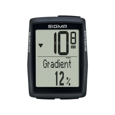 Abbildung von SIGMA SPORT BC 14.0 WL CAD Kabelloser Fahrradcomputer mit zahlreichen Funktionen Bike Computer für Bergtouren leicht bedienbar großen Tasten und Einer übersichtlichen Darstellung