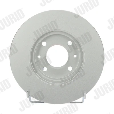 Abbildung von JURID 562742JC Bremsscheibe 256 22 4 100 Belüftet beschichtet mit Schrauben KIA: RIO 3, III Kasten / Schrägheck, 3 Stufenheck