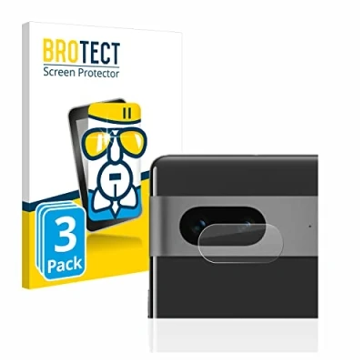 Abbildung von BROTECT Schutzglas für Google Pixel 7 (NUR Kameraschutz) (3 Stück) Schutzfolie Panzer Folie Glas [Extrem Kratzfest 9H, Anti Fingerprint,