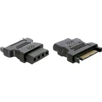 Abbildung von Delock 82325 Adapter Power SATA 15 Pin zu Molex 4 Stecker Computer Kabel, S ATA,