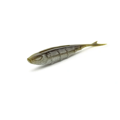 Abbildung von Nays SPLT 60 15,2cm 13,5g 4 Gummishads, Farbe:C 01