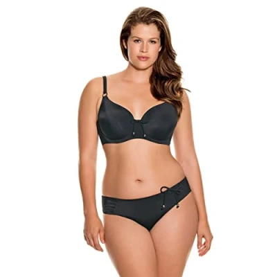 Abbildung von DORINA Damen Bügel Bikinioberteil, Fiji Curves Bikini Top , Gr. 80C (Herstellergröße: 36C), schwarz