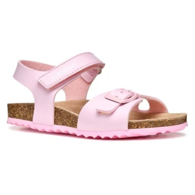 Abbildung von Geox Adriel GIRL Riemensandalette für Kinder, Größe: 35, Light pink Schuhe