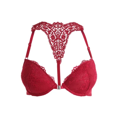 Abbildung von Lascana Melissa Pushup BH, Damen, Größe: 75B, Rot