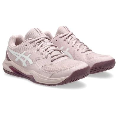 Abbildung von Asics Geldedicate 8 Multicourt Tennisschuh, Damen, Größe: 37.5, Watershed rose/white Schuhe
