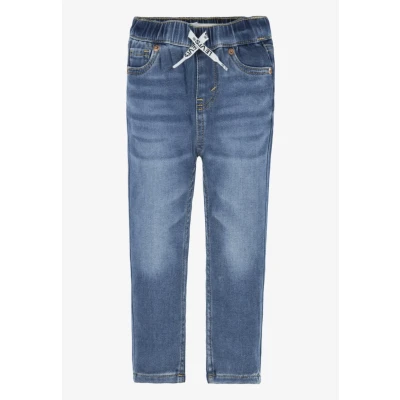 Abbildung von Levi&#039;s DOBBY PULL ON PANTS Jeans Skinny Fit für Kinder, Größe: 86, Blue denim