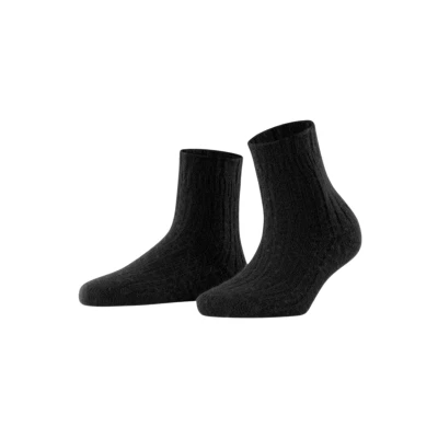Abbildung von Falke Bedsock RIB COSY WARM Socken, Damen, Größe: 39 42, Black