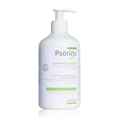 Abbildung von Lysakin Psorilys body lotion for skin types with flaking tendencies, 500ml